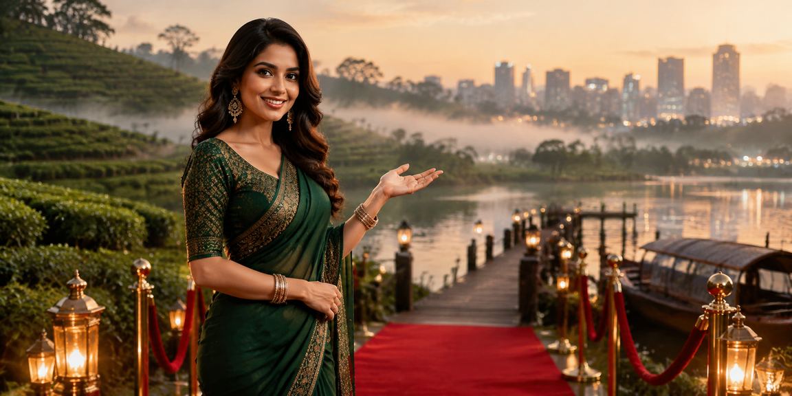 সিলেটের রামি গেম মাঠ দৃশ্য, হরিৎ চায়ের বাগান ব্যাকগ্রাউন্ড
